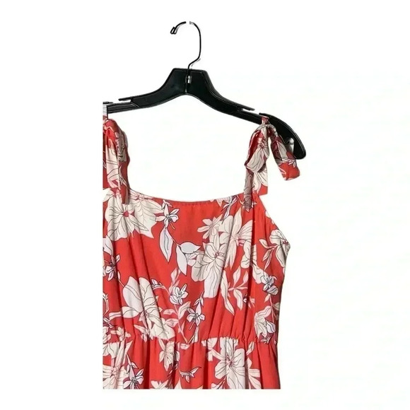 1906. SOCIAL STANDARD BY SANUAURY SLEEVELESS TIE STRAPS SUMMER DRESS SIZE SMALL - Picture 2 of 9